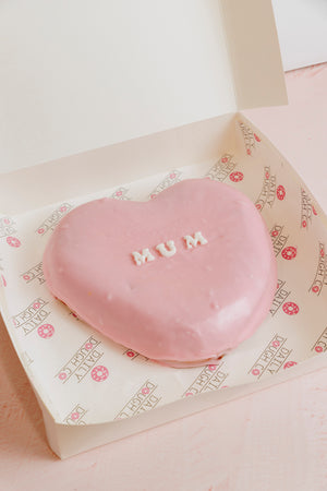 Mum XL heart doughnut